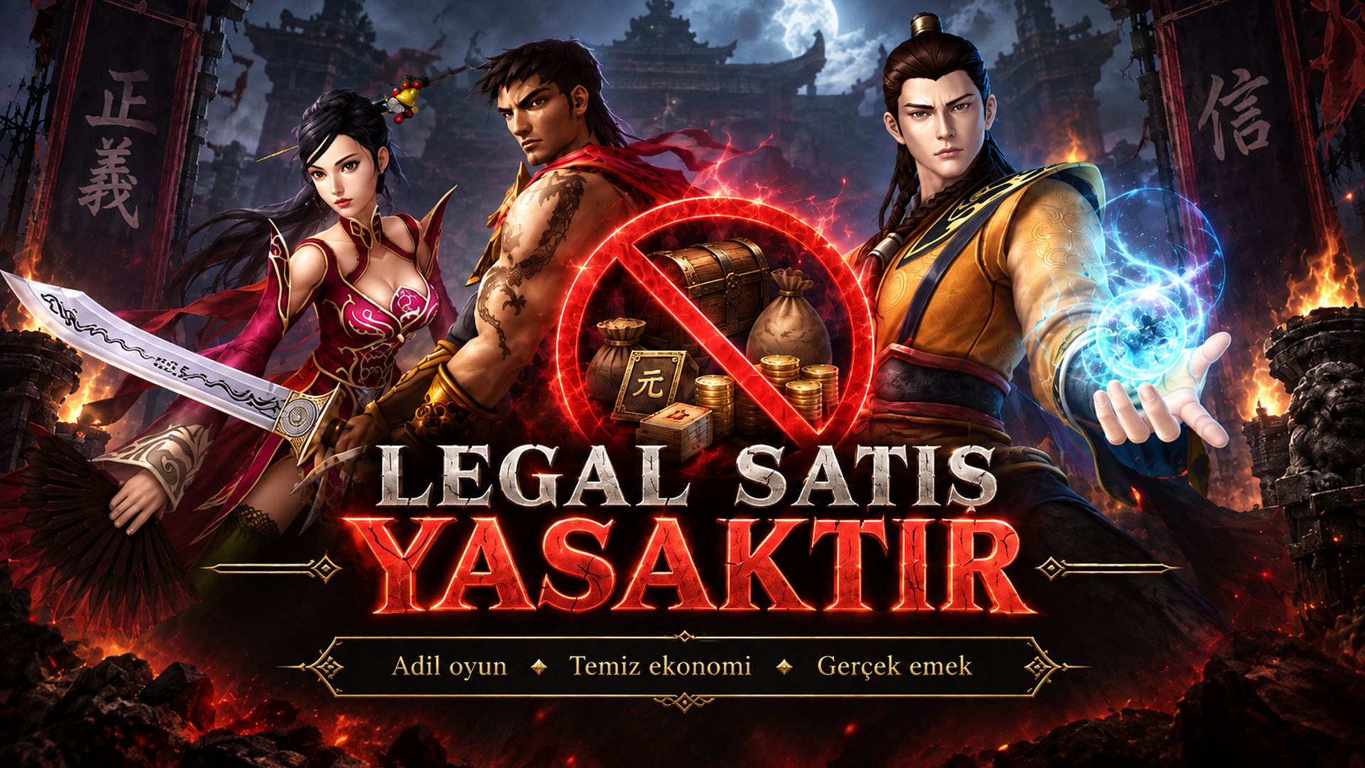 Legal satış yasaktır - Adil oyun anlayışı